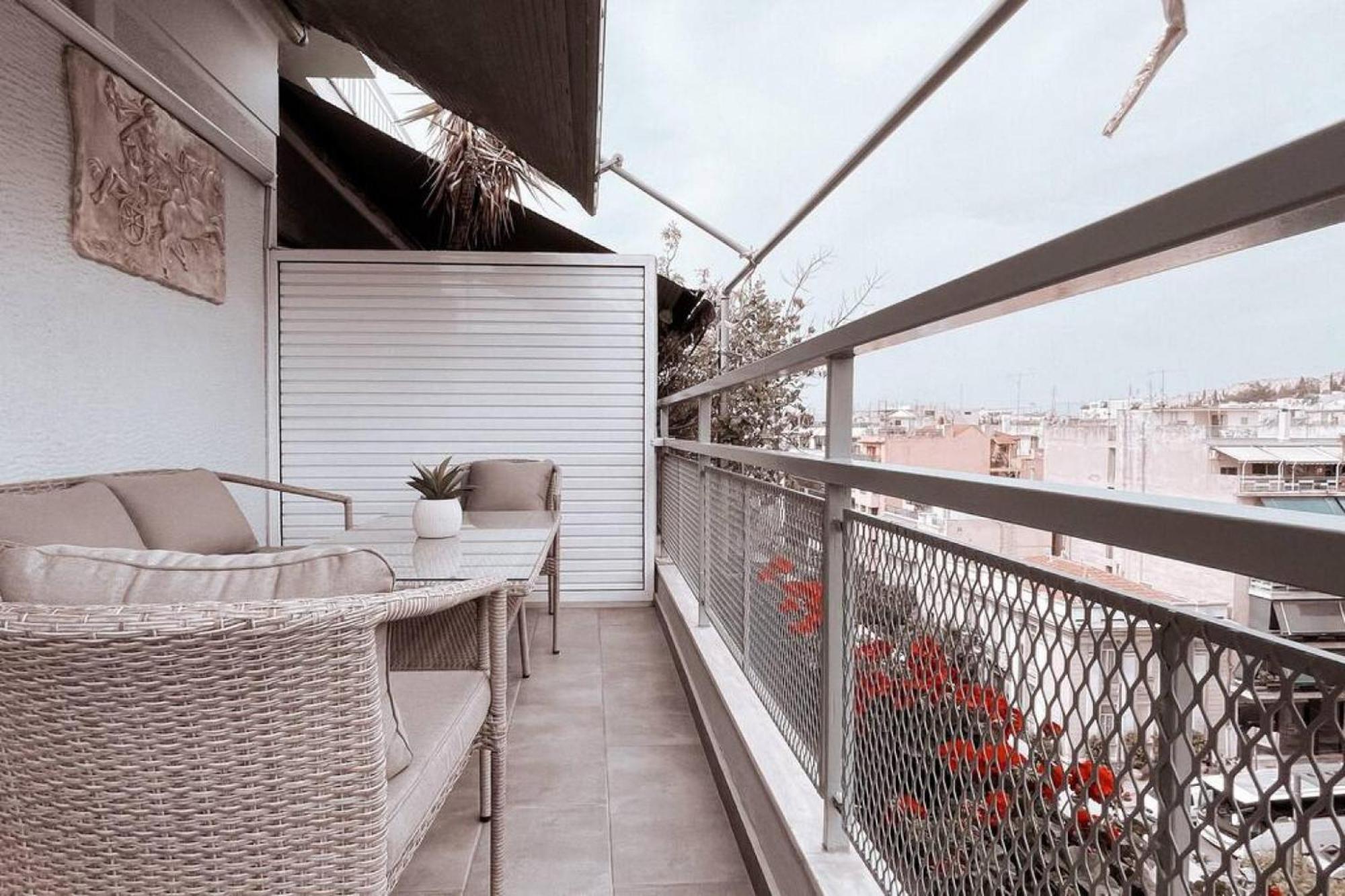 Penthouse - Amazing View In The Center Of Athens Apartment Exterior photo